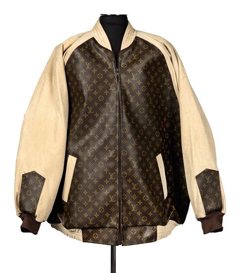 louis vuitton men's leather jacket.